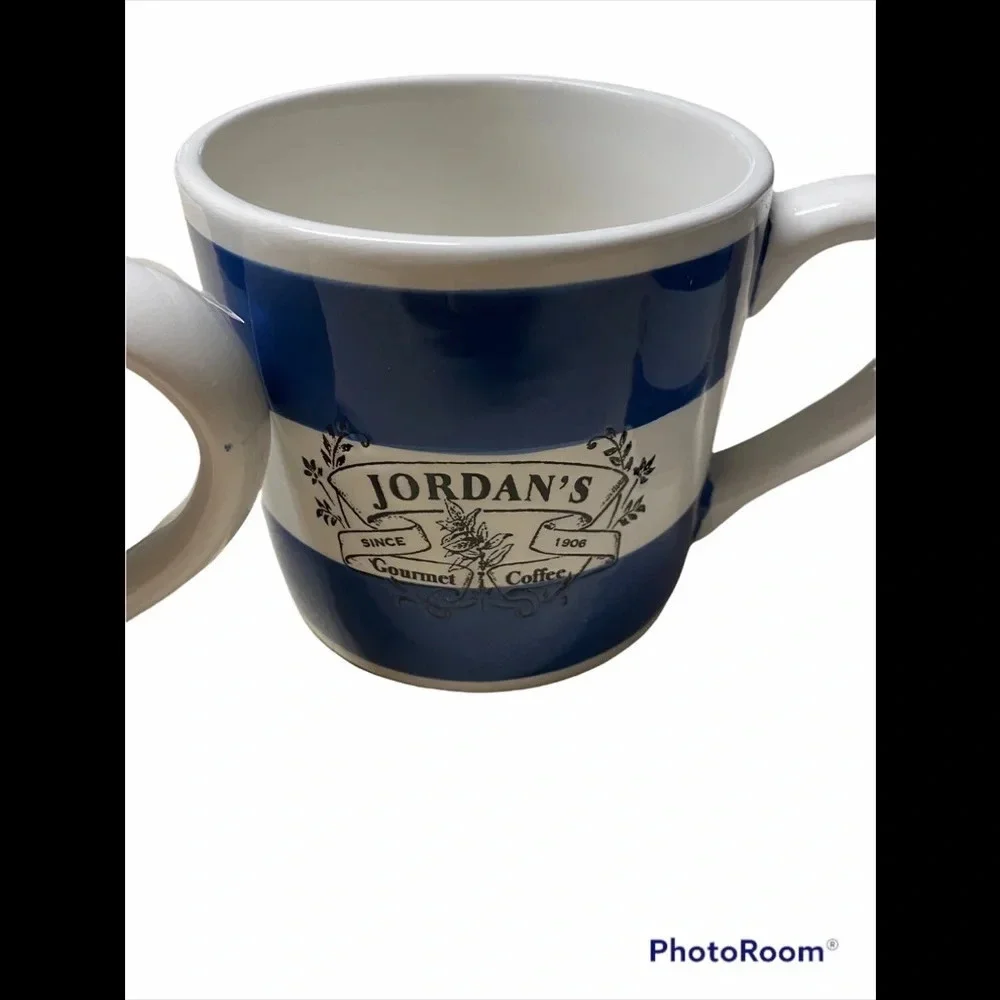 Williams-Sonoma Blue and White Coffee Mugs